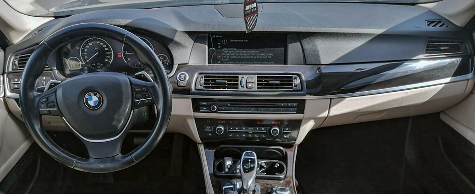 Statul roman a scos la vanzare un BMW Seria 5 confiscat de curand. Masina cu motor diesel de 3.0 litri si sistem de tractiune integrala costa numai 11.670 de euro