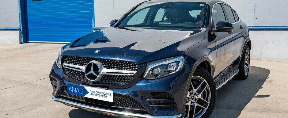 Statul roman scoate la licitatie, pentru a doua oara, un Mercedes GLC Coupe pe care l-a confiscat de curand. Pretul de pornire al SUV-ului german cu alura de Coupe a fost redus cu 25% Statul roman scoate la licitatie, pentru a doua oara, un Mercedes GLC Coupe pe care l-a confiscat de curand. Pretul de pornire al SUV-ului german cu alura de Coupe a fost redus cu 25%