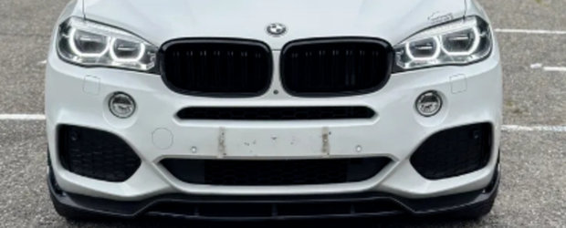 Statul roman scoate la licitatie, pentru a doua oara, un BMW X5 confiscat recent. Pretul de pornire al bolidului bavarez a fost redus cu 25%