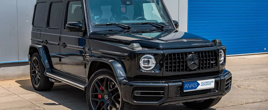 Statul roman scoate la licitatie, pentru a doua oara, un Mercedes G 63 AMG pe care l-a confiscat de curand. Pretul de pornire al bolidului german de lux a fost redus cu 25%