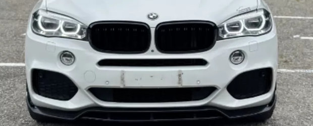 Statul roman scoate la licitatie, pentru a treia oara, un BMW X5 confiscat recent. Pretul de pornire al bolidului bavarez a fost redus cu 50%, pana la doar 8.574 de euro