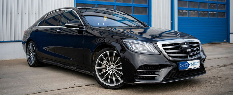 Statul roman scoate la licitatie un Mercedes S-Class confiscat de curand. Limuzina cu motor de 340 CP, pe motorina, are 4x4, piele pe bord si scaune cu memorie Statul roman scoate la licitatie un Mercedes S-Class confiscat de curand. Limuzina cu motor de 340 CP, pe motorina, are 4x4, piele pe bord si scaune cu memorie