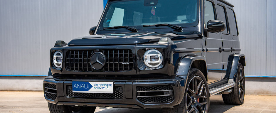Statul roman scoate la vanzare, pentru a treia oara, un Mercedes G 63 AMG confiscat de curand. Pretul de pornire al bolidului german a fost redus cu 50%