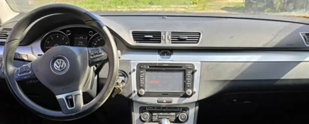 Statul roman scoate, pentru a cincea oara,  la licitatie un Volkswagen Passat confiscat in 2020. Pretul de pornire al modelului german a fost redus cu 50%