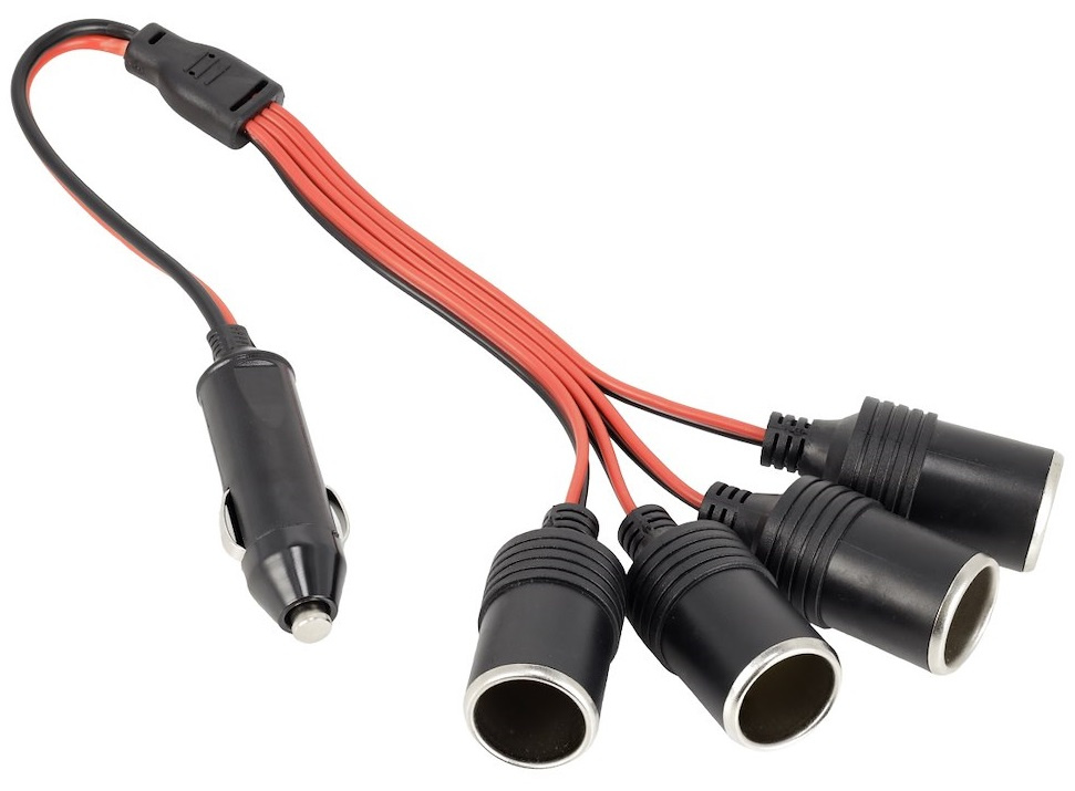 Stecher Bricheta Cu 4 Iesiri 12V / 24V Max 20A Carmotion 58628