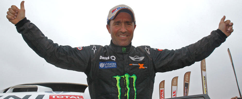 Stephane Peterhansel, castigatorul Raliului Dakar 2013 Stephane Peterhansel, castigatorul Raliului Dakar 2013