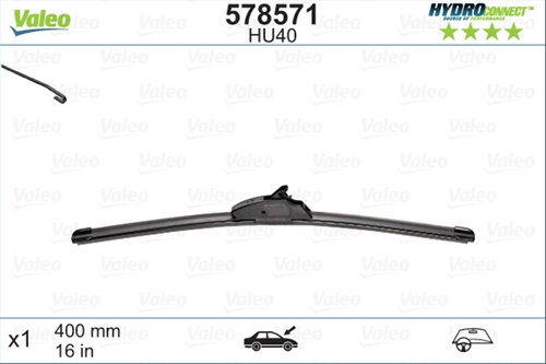Stergator Hydroconnect Multiclip Hu40(1x400mm) Valeo Peugeot 578571