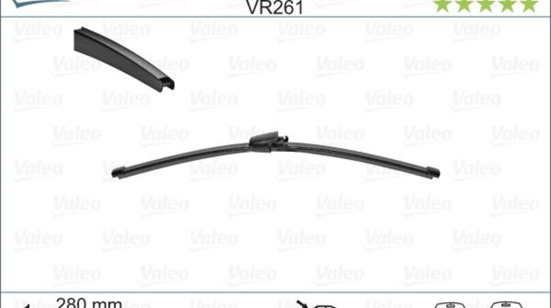 Stergator Luneta Valeo Silencio Rear VR261 Seat Leon 1P1 2005-2013 574298