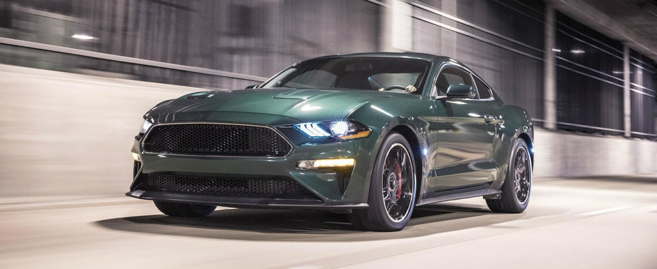 Steve McQueen ar fi mandru de el. Ford lanseaza noul Mustang Bullit cu 475 de cai si cutie manuala Steve McQueen ar fi mandru de el. Ford lanseaza noul Mustang Bullit cu 475 de cai si cutie manuala
