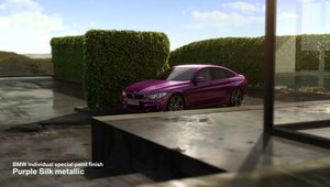 Stiai ca BMW ofera un... mov metalizat pentru caroseria noului Seria 4 Gran Coupe?