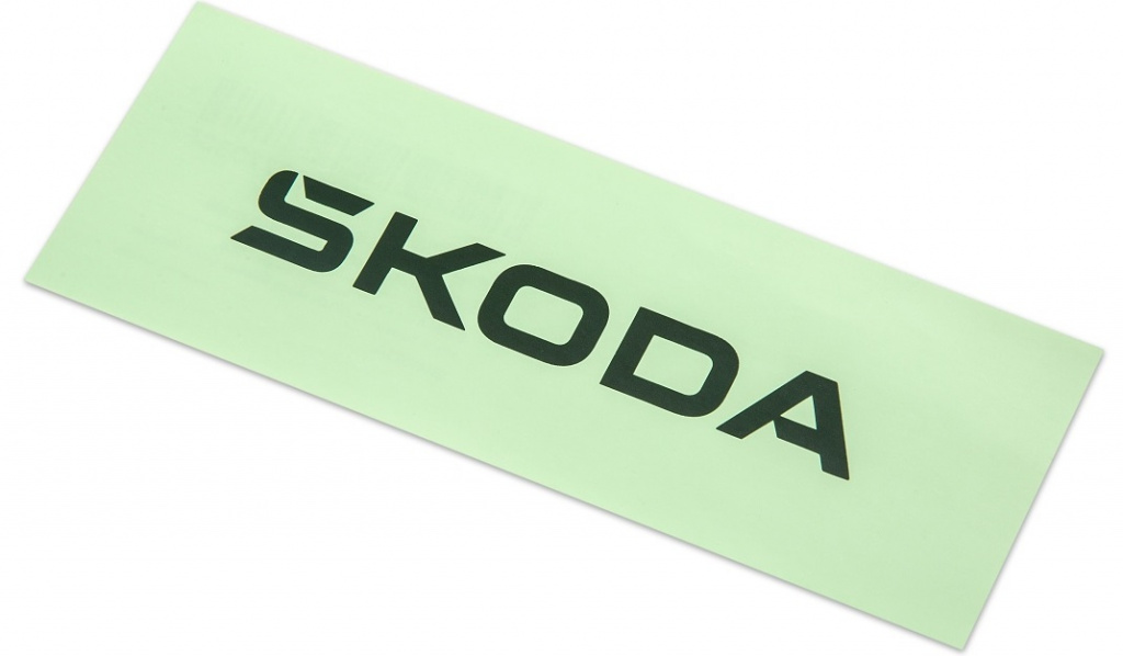 Sticker Autocolant Oe Skoda Verde Electric 6U0087703BF