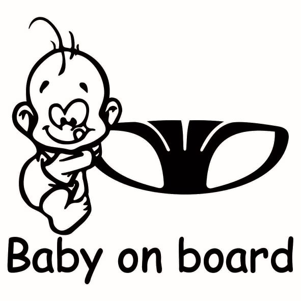 Sticker Baby On Bord Daewoo TCL0110