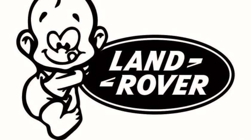 Sticker Baby On Bord Land Rover TCL0116