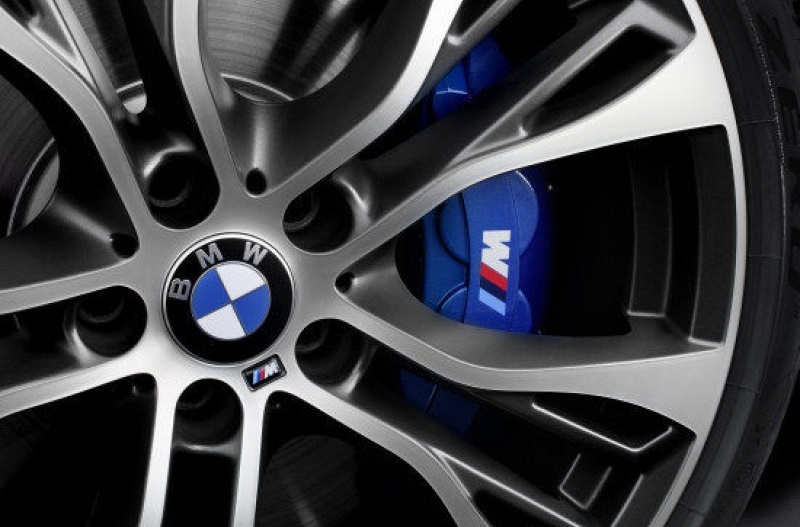 Sticker Etrier Bmw M Power Alb
