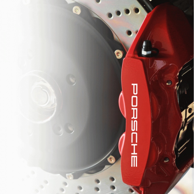 Sticker Etriere Porsche Alb