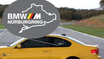 Sticker Geam Bmw M Germany Nurburgring Alb