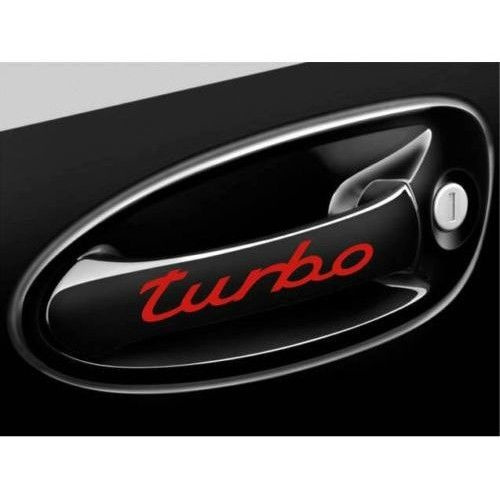 Sticker Manere Usi Turbo Alb
