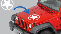 Sticker Stea ALB Universal compatibil cu Jeep, SUV...