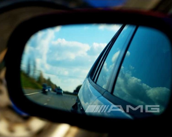 Sticker Sticla Oglinda Amg Set 3 Buc