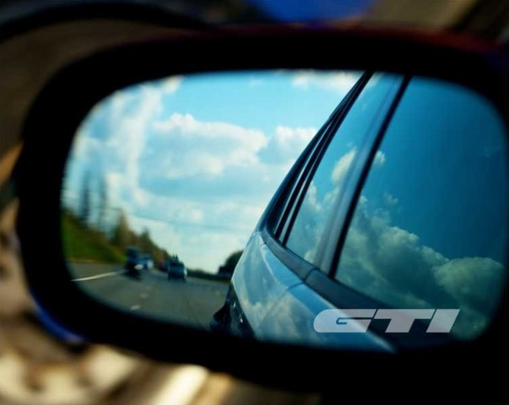 Sticker Sticla Oglinda Gti Set 3 Buc