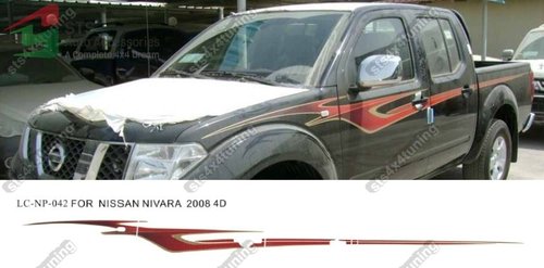 STICKERE AUTO NISSAN NAVARA D40 2006-2014 [042]