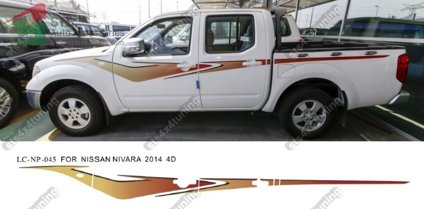 STICKERE AUTO NISSAN NAVARA D40 2006-2014 [045]