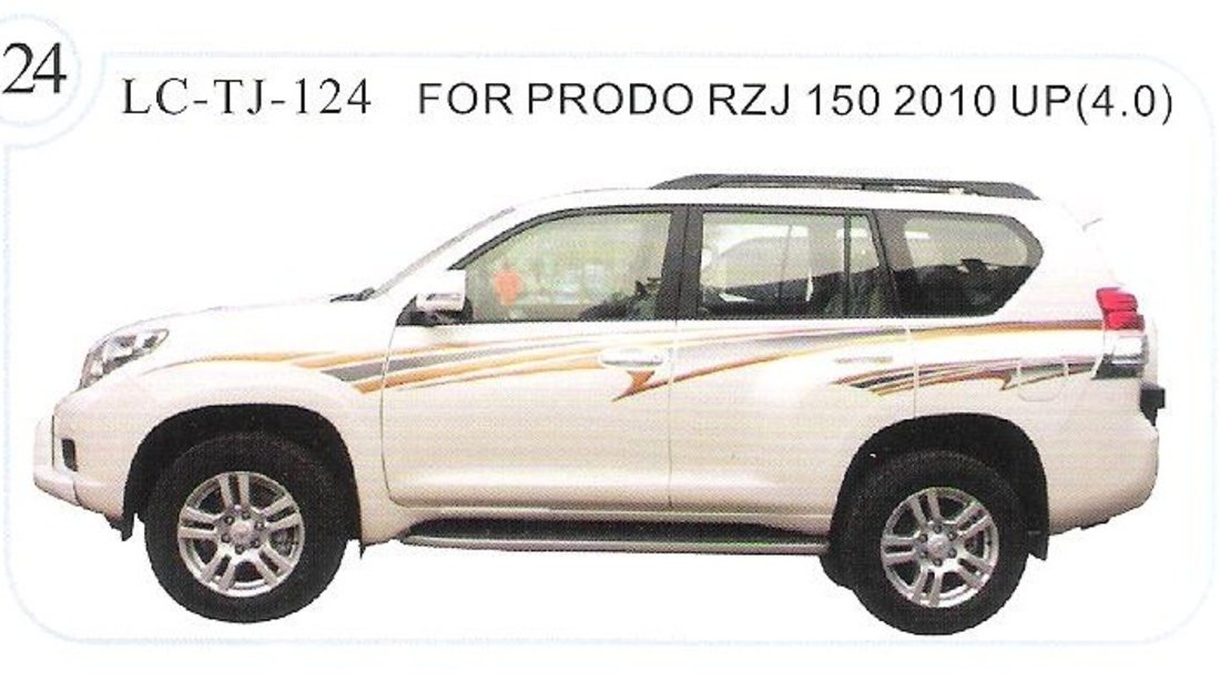 STICKERE AUTO TOYOTA LAND CRUISER FJ150 PRADO 2010-2013