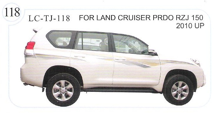 STICKERE AUTO TOYOTA LAND CRUISER FJ150 PRADO 2010-2013