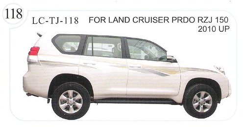 STICKERE AUTO TOYOTA LAND CRUISER FJ150 PRADO 2010-2013