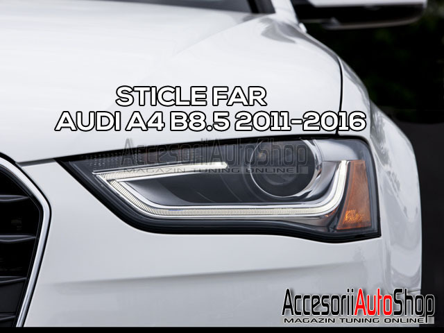 Sticla far AUDI A4 B8.5 2011-2016