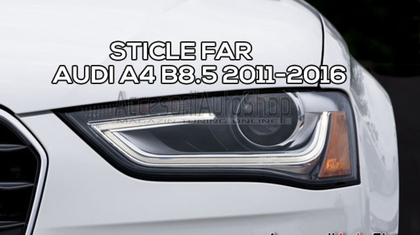 Sticla far AUDI A4 B8.5 2011-2016