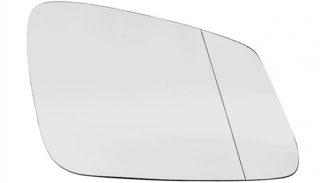 Sticla oglinda Bmw Seria 5 (F10/F11) 12.2009- , Seria 6 (F12/F13), 02.11- , Seria 7 (F01/F02) 10.2008- , partea dreapta MaxView Crom Asferica Cu incalzire