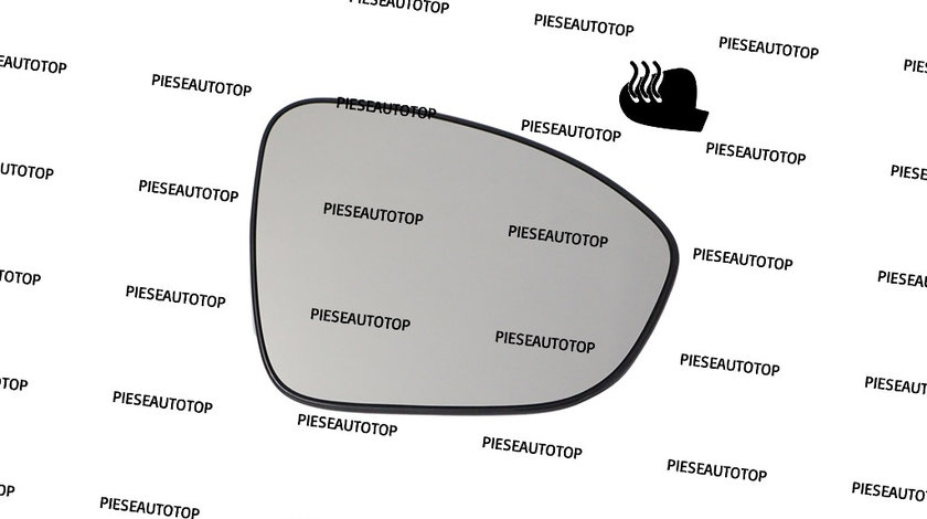 Sticla oglinda dreapta Dacia Sandero 3 2021-2022 NOUA 963652664R OE (CU INCALZIRE)