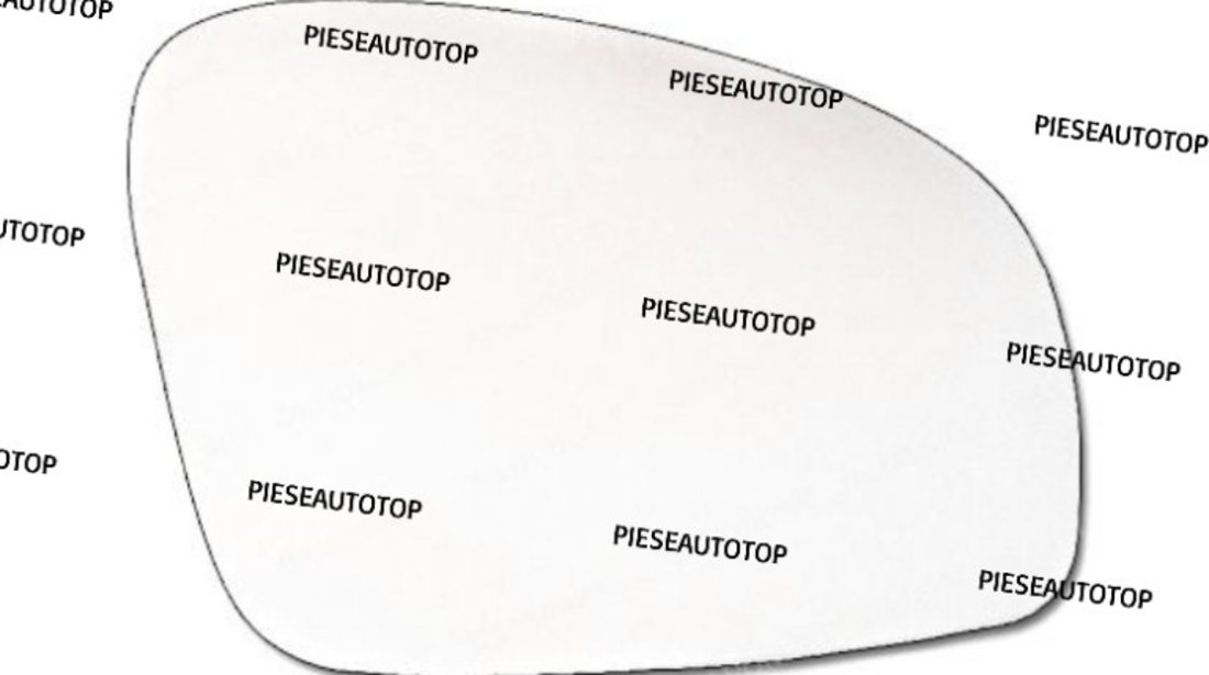 Sticla oglinda incalzita dreapta Skoda Fabia 2007-2014 NOUA 5J0857522M