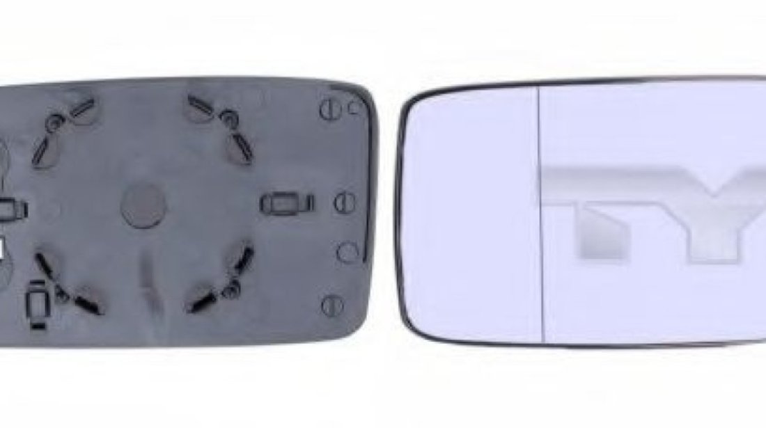 Sticla oglinda, oglinda retrovizoare exterioara VW VENTO (1H2) (1991 - 1998) TYC 331-0004-1 piesa NOUA