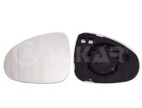 Sticla oglinda, oglinda retrovizoare exterioara VW TOUAREG (7P5) (2010 - 2016) ALKAR 6471145 piesa N...