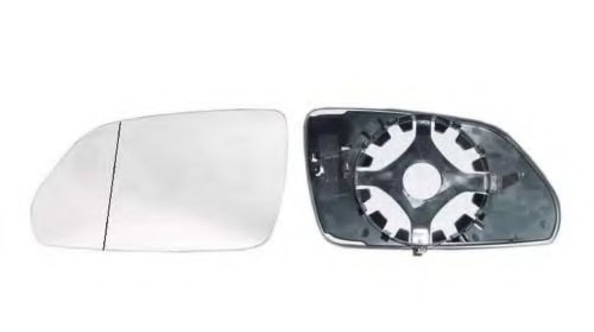 Sticla oglinda, oglinda retrovizoare exterioara VW POLO (9N) (2001 - 2012) ALKAR 6401111 - produs NOU
