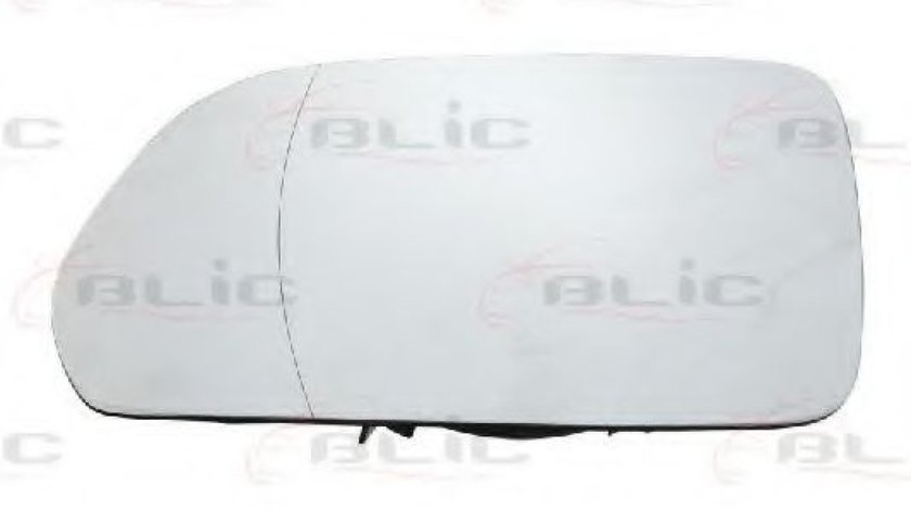 Sticla oglinda, oglinda retrovizoare exterioara VW POLO (9N) (2001 - 2012) BLIC 6102-02-1291111P piesa NOUA
