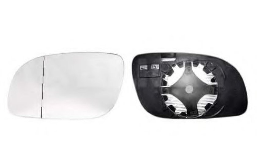 Sticla oglinda, oglinda retrovizoare exterioara VW TOURAN (1T1, 1T2) (2003 - 2010) ALKAR 6472104 - produs NOU