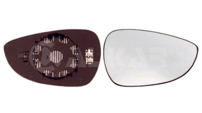 Sticla oglinda, oglinda retrovizoare exterioara dreapta (6432394 AKA) FORD