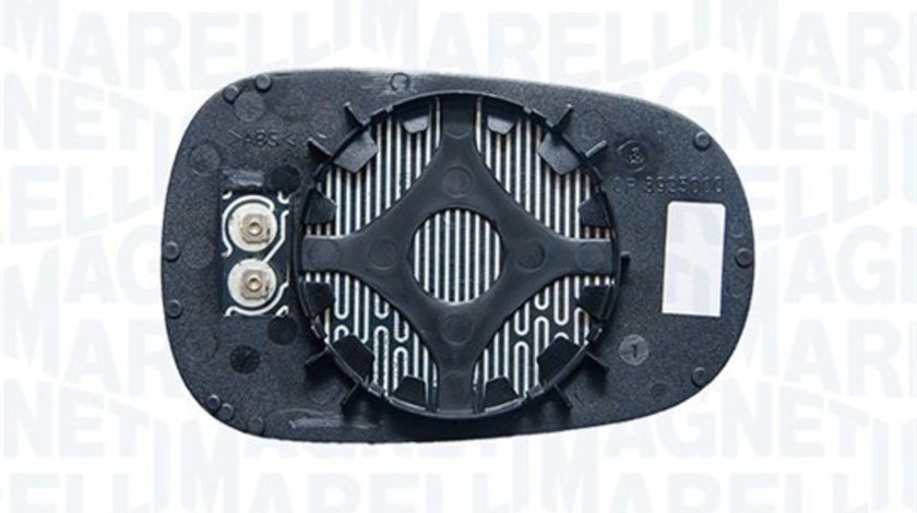 Sticla oglinda, oglinda retrovizoare exterioara stanga (351990300640 MAGNETI MARELLI) RENAULT