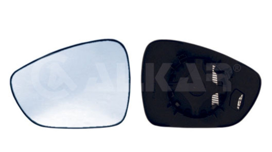 Sticla oglinda, oglinda retrovizoare exterioara stanga (6431860 AKA) Citroen,DS,DS (CAPSA)