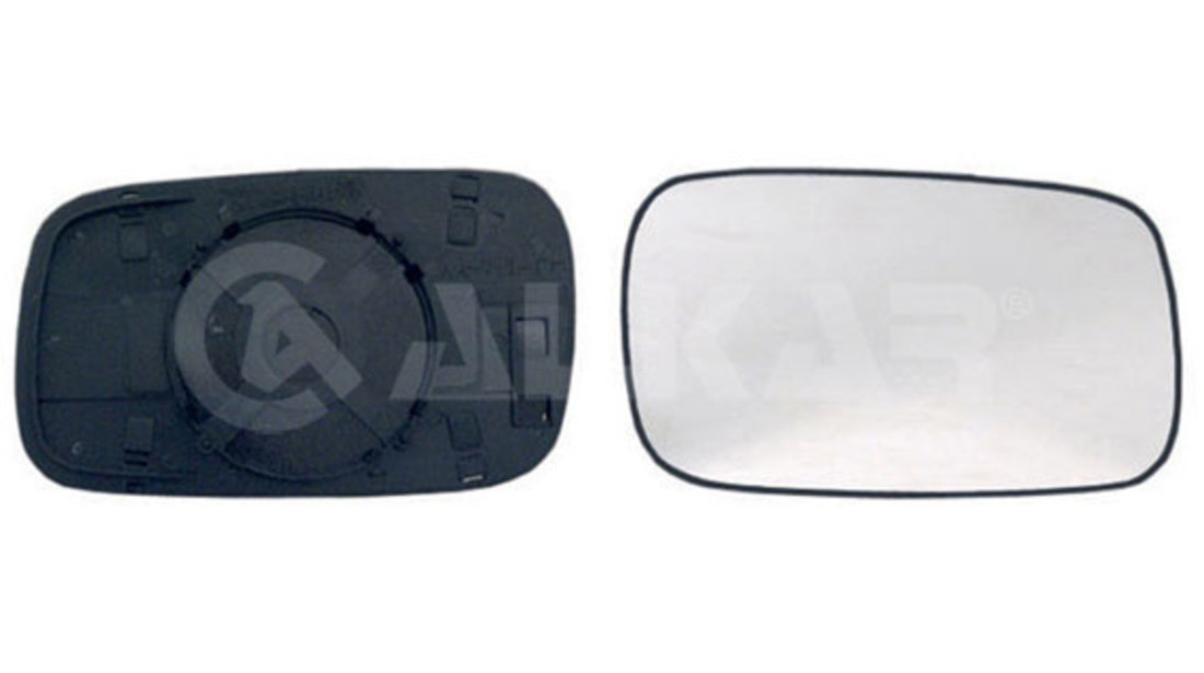 Sticla oglinda, oglinda retrovizoare exterioara dreapta (6402154 AKA) SEAT,VW