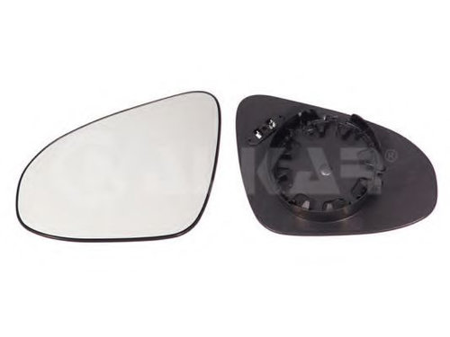 Sticla oglinda, oglinda retrovizoare exterioara TOYOTA YARIS (P13) (2010 - 2016) ALKAR 6431259 piesa...