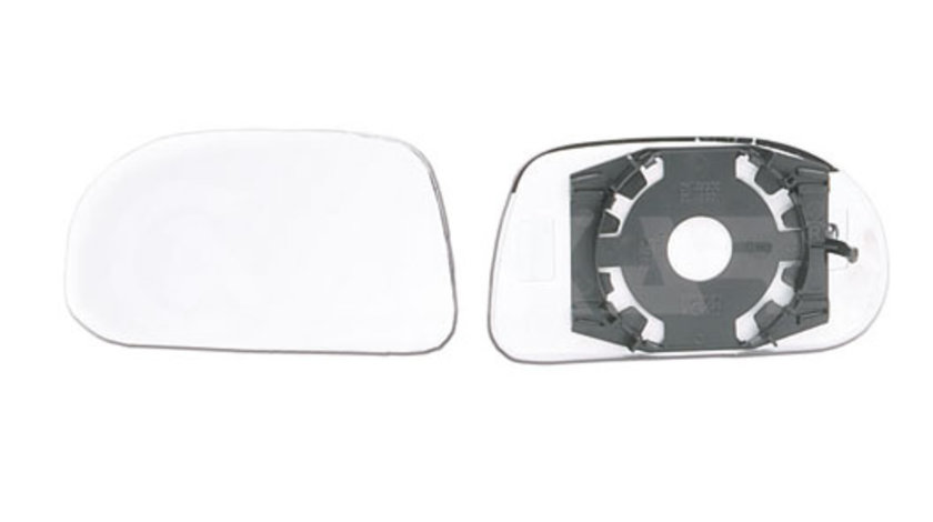 Sticla oglinda, oglinda retrovizoare exterioara stanga (6401499 AKA) FIAT
