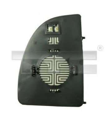 Sticla oglinda, oglinda retrovizoare exterioara FIAT DUCATO platou / sasiu (244) (2002 - 2016) TYC 3...