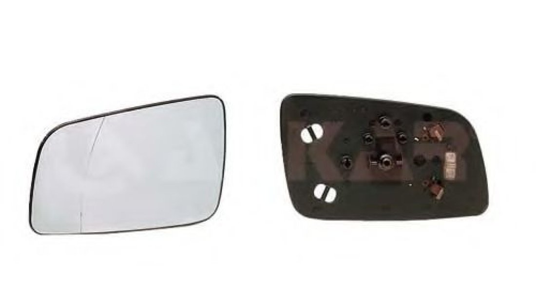 Sticla oglinda, oglinda retrovizoare exterioara OPEL ASTRA G Hatchback (F48, F08) (1998 - 2009) ALKAR 6426437 piesa NOUA