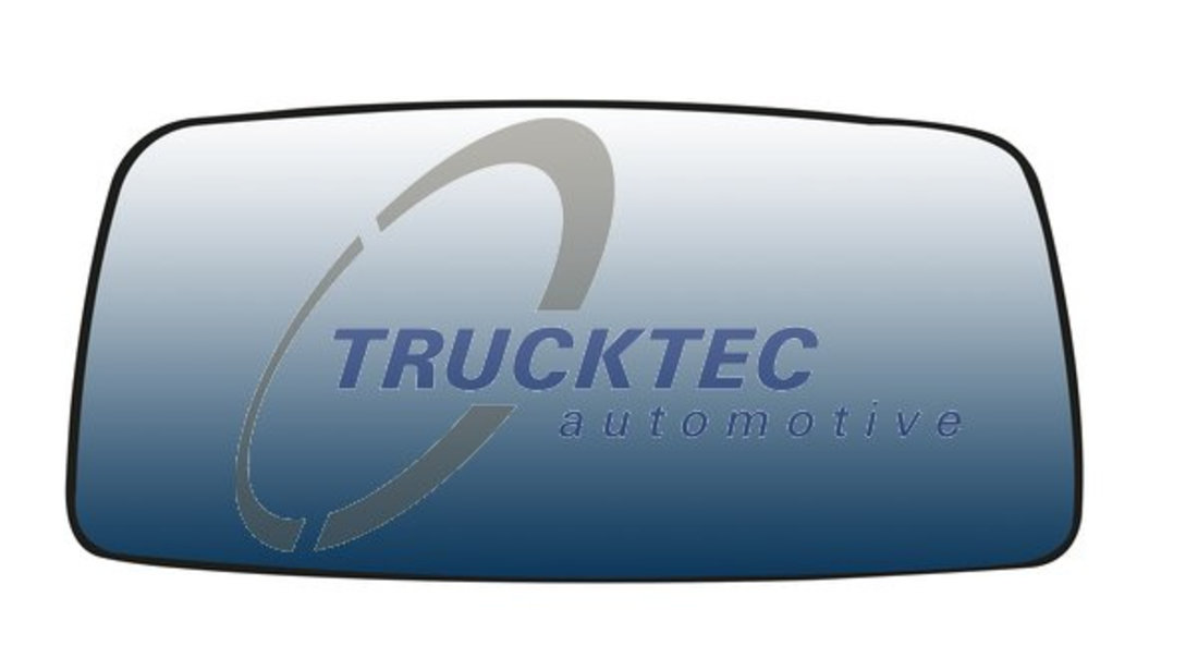 Sticla oglinda, oglinda retrovizoare exterioara stanga (0357003 TRUCKTEC)