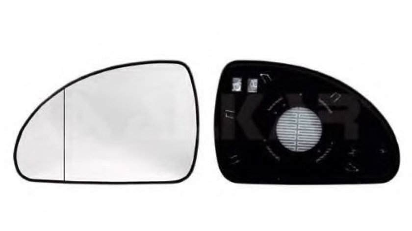 Sticla oglinda, oglinda retrovizoare exterioara KIA CEED Hatchback (ED) (2006 - 2012) ALKAR 6471638 piesa NOUA