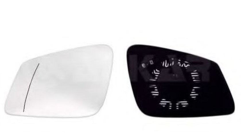 Sticla oglinda, oglinda retrovizoare exterioara BMW Seria 7 (F01, F02, F03, F04) (2008 - 2015) ALKAR 6476845 piesa NOUA